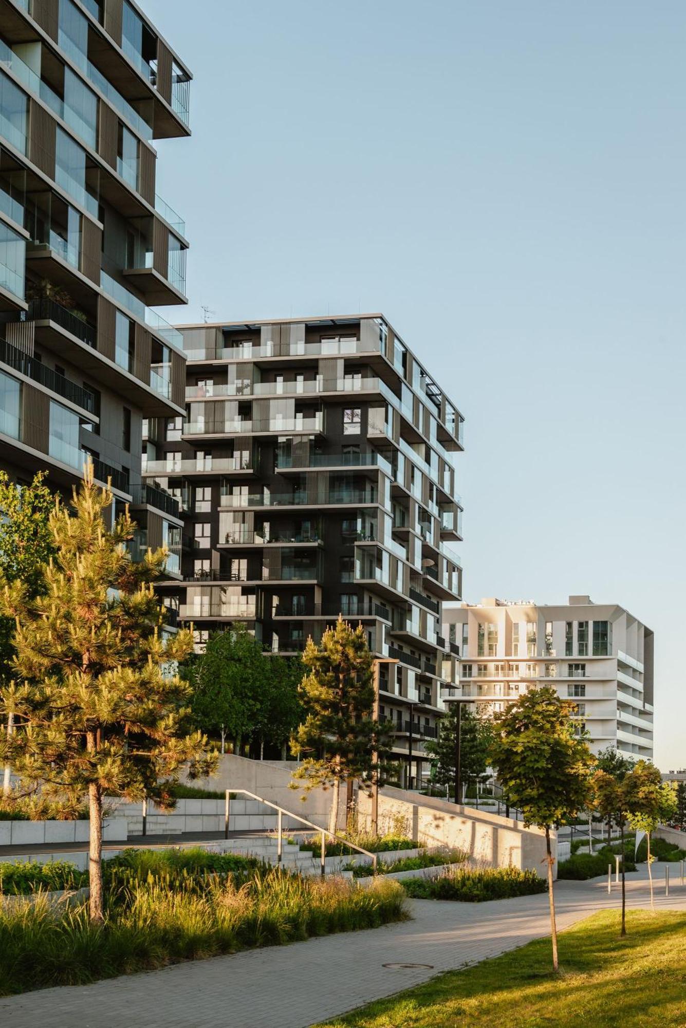 Kairos - Manhattan Premium-klimatyzacja-silownia-sala Kinowa Apartmán Katovice